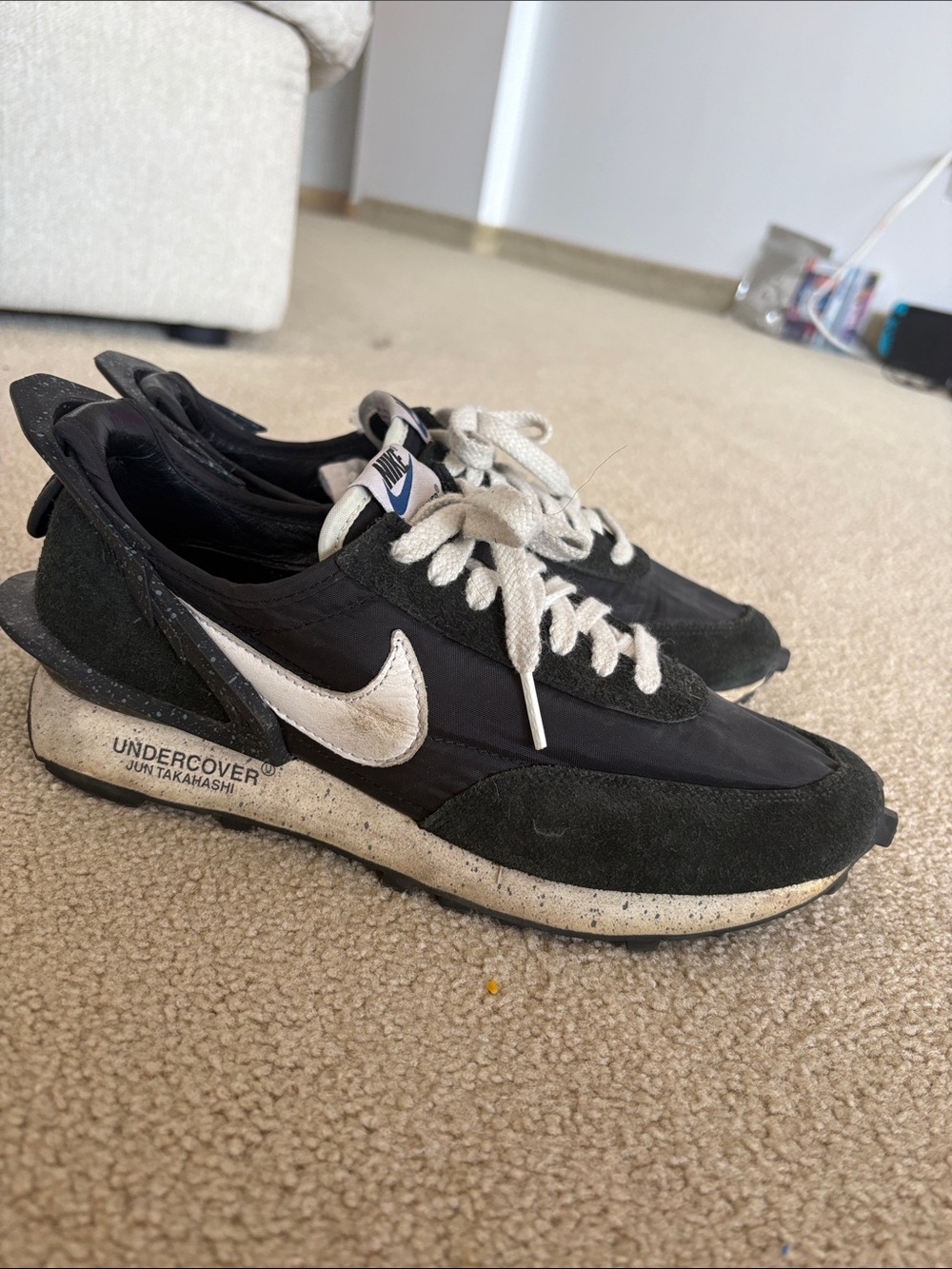 Nike Undercover Black and White Men's Sneakers